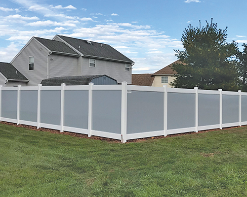 Vinyl fence and installation services from Montco Fence