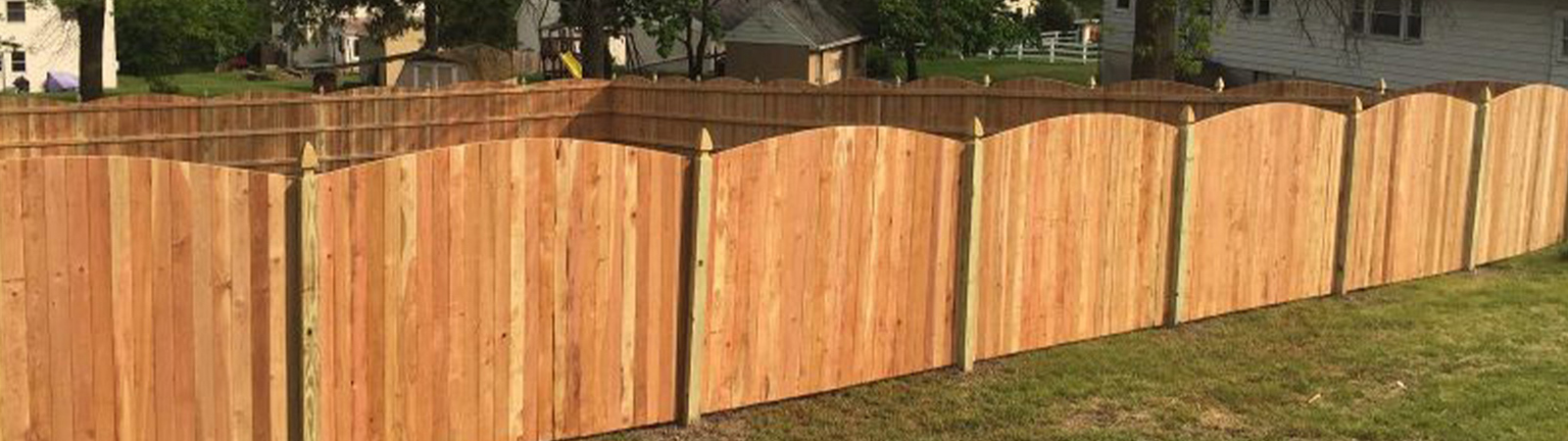 cedar wooden fence from Montco Fence