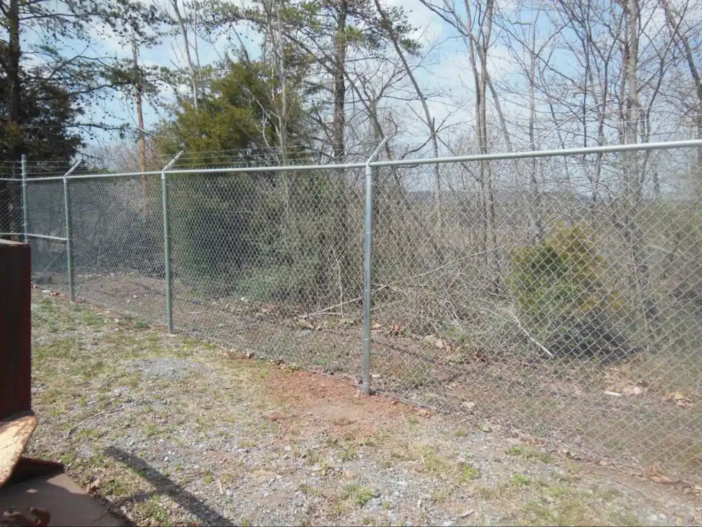 commercial fence installation