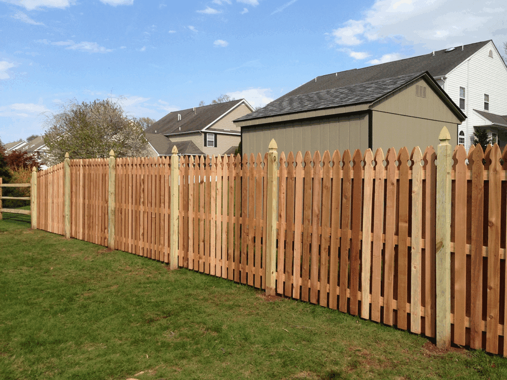 wood fences installation